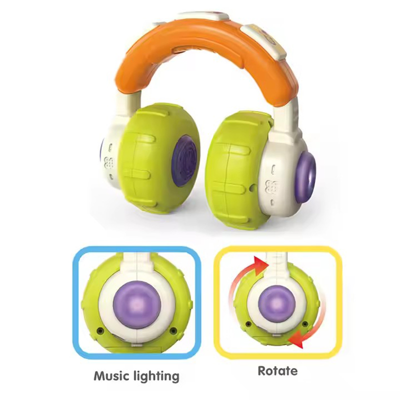 Educational Montessori Learning Headset Mouse Baby Sensory Music Toy