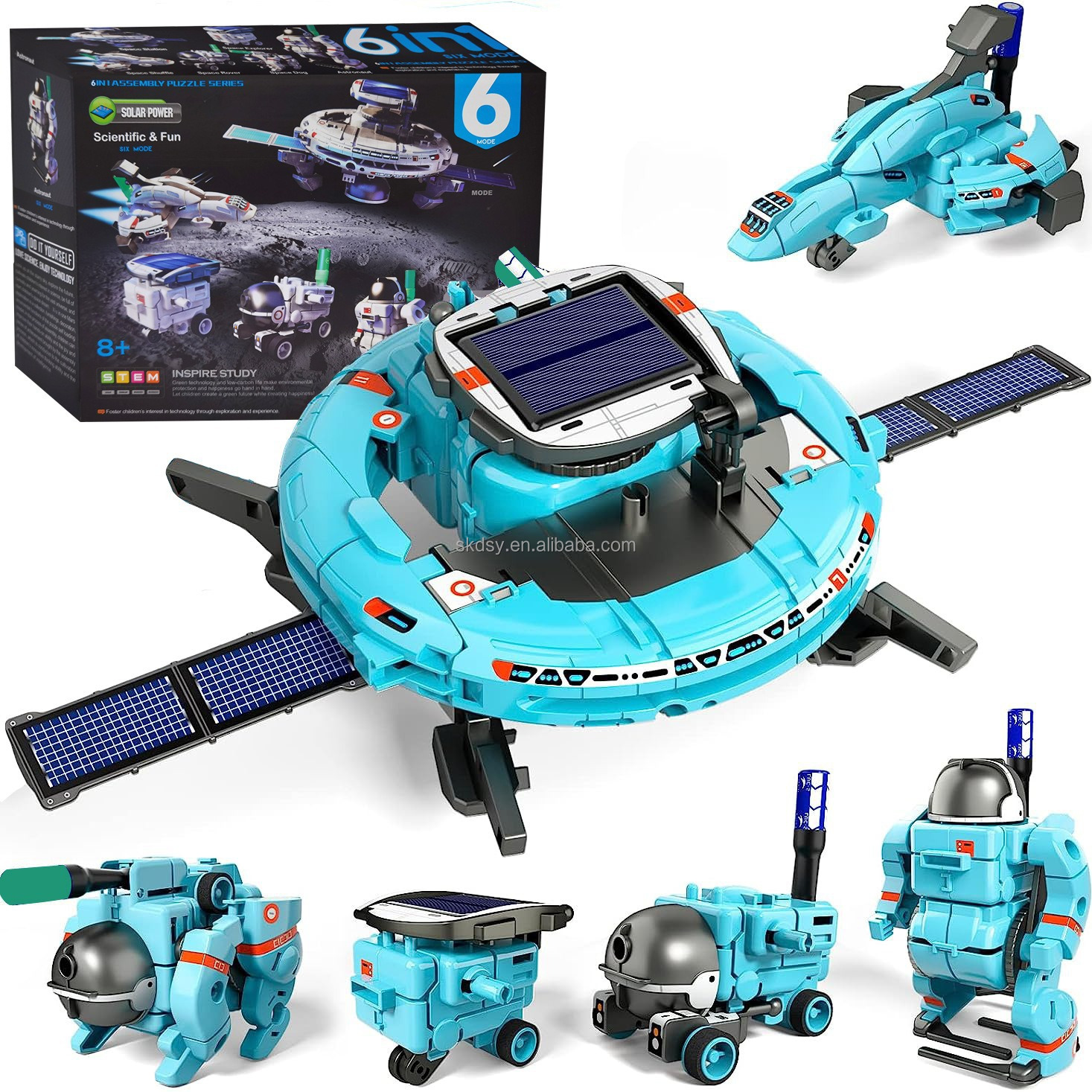 12-In-1 Solar Robot Kit