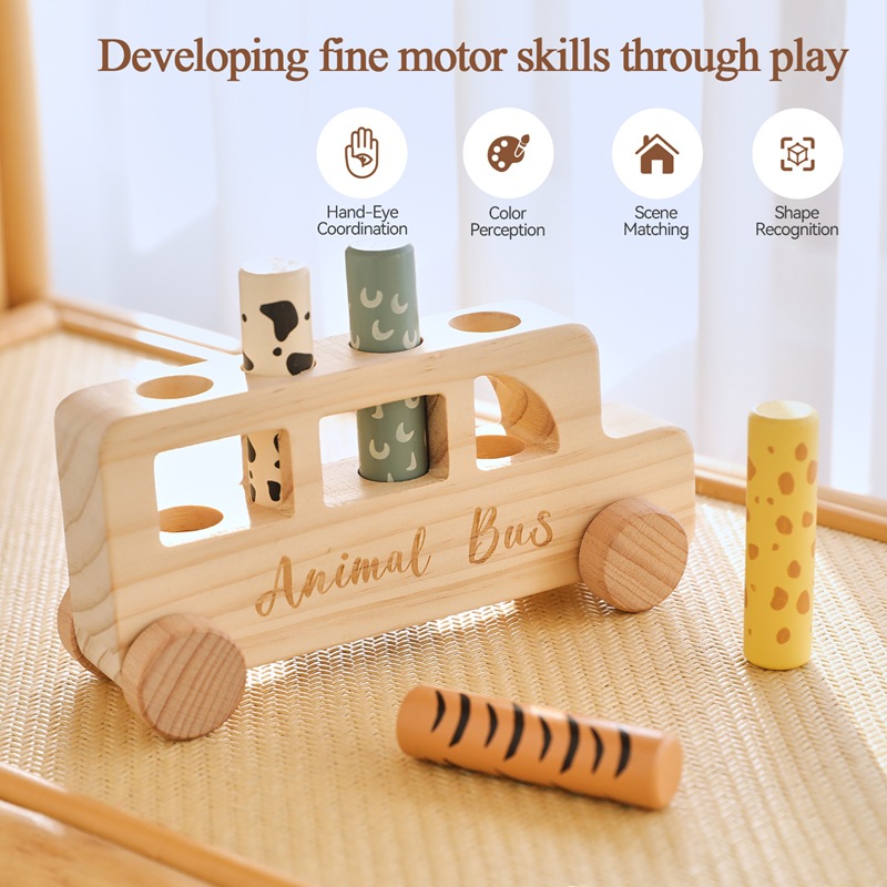 New Bouncy Car for Children's Hand-eye Coordination Training Parent-child Interactive Game in Kindergartens Baby Toy