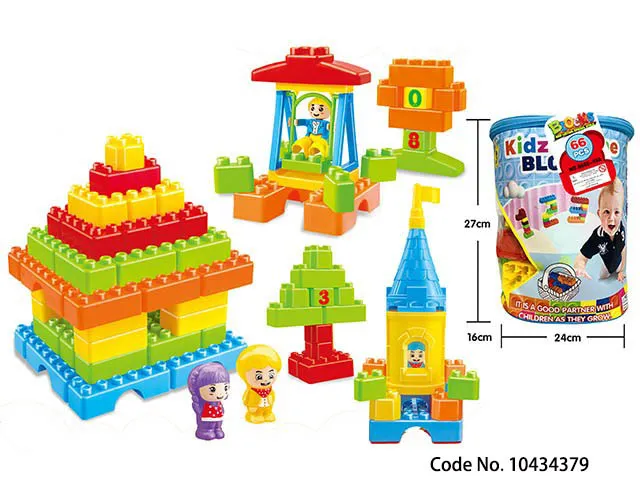 Creative Construction Brick Kids Educational Plastic Building Blocks Toys