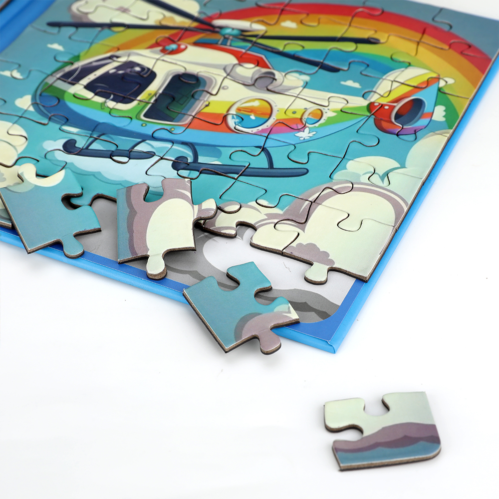 Custom Educational Magnetic Book Puzzle Different Themes Early Educational Magnetic Game Jigsaw Puzzles for Kids