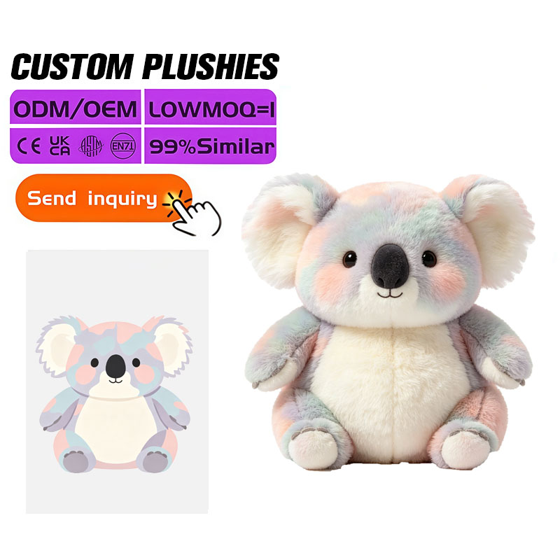 Customized Capybara Plush Toy PP Cotton Soft Safe Stuffed Animal for Toddler Sleep Aid Early Childhood Sensory Development