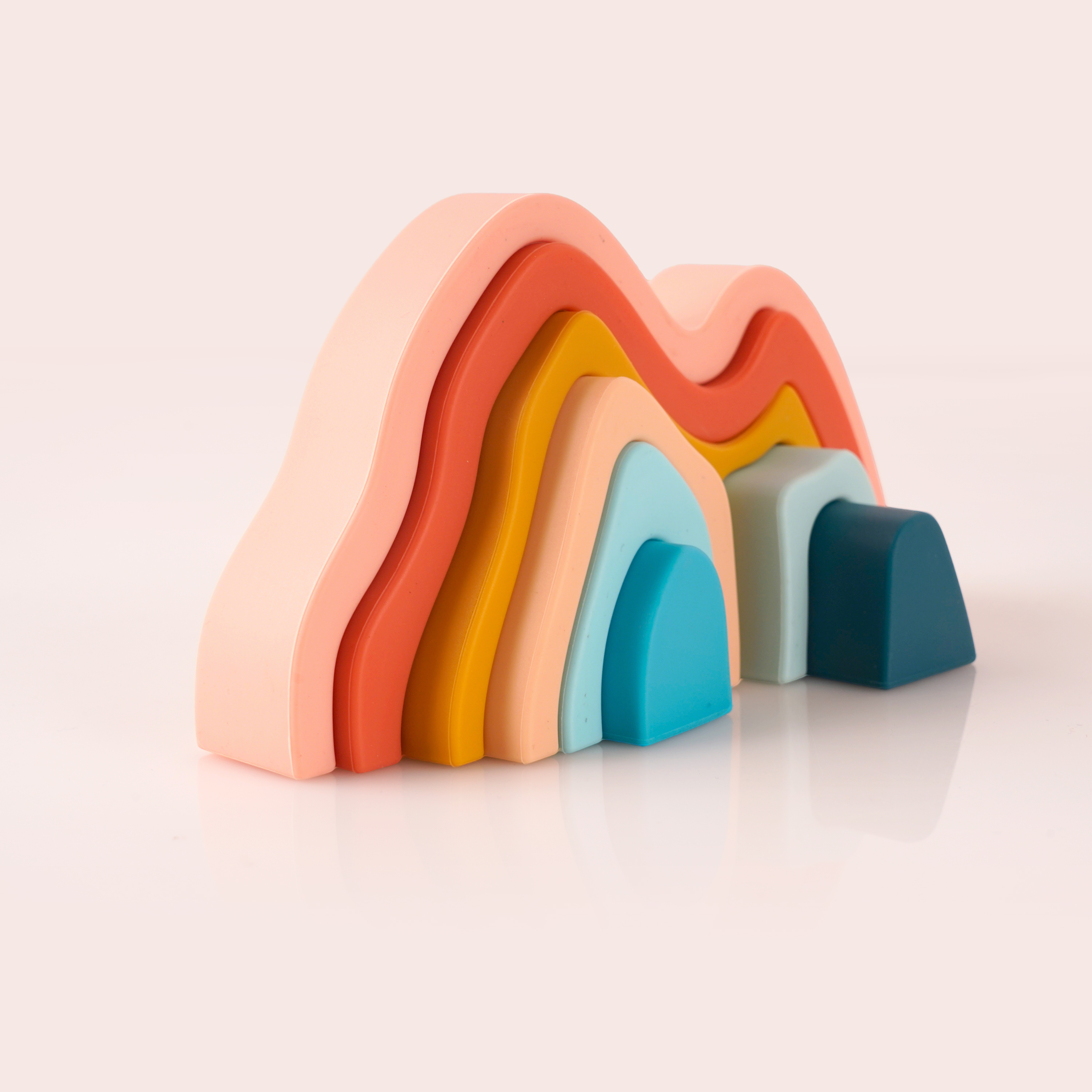 Silicone Stacking Toy Detail 1