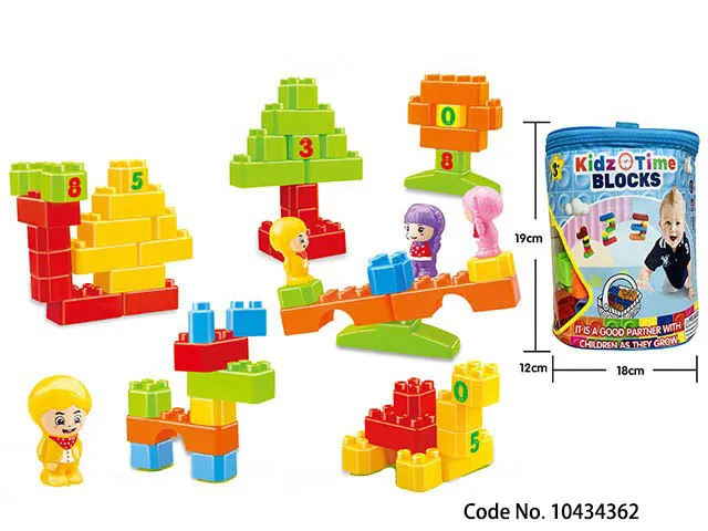 Creative Construction Brick Kids Educational Plastic Building Blocks Toys