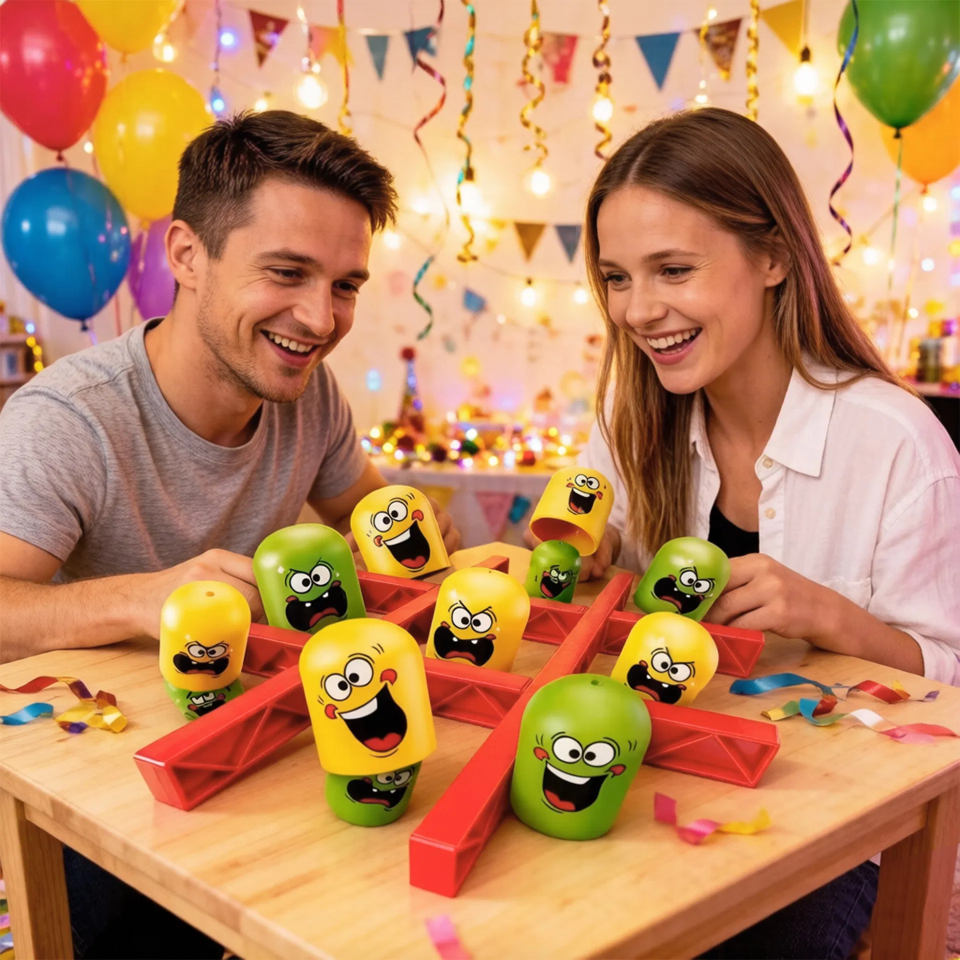 Children Educational Gobble Tic-Tac-Toe Game Kid Juguetes Toy Family Interactive Desktop Strategy Training Toy for Kids Party Play