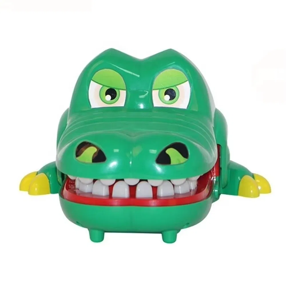 Puzzle Solving Child Novelty Plastic Material Crocodile Shape Fun Toys