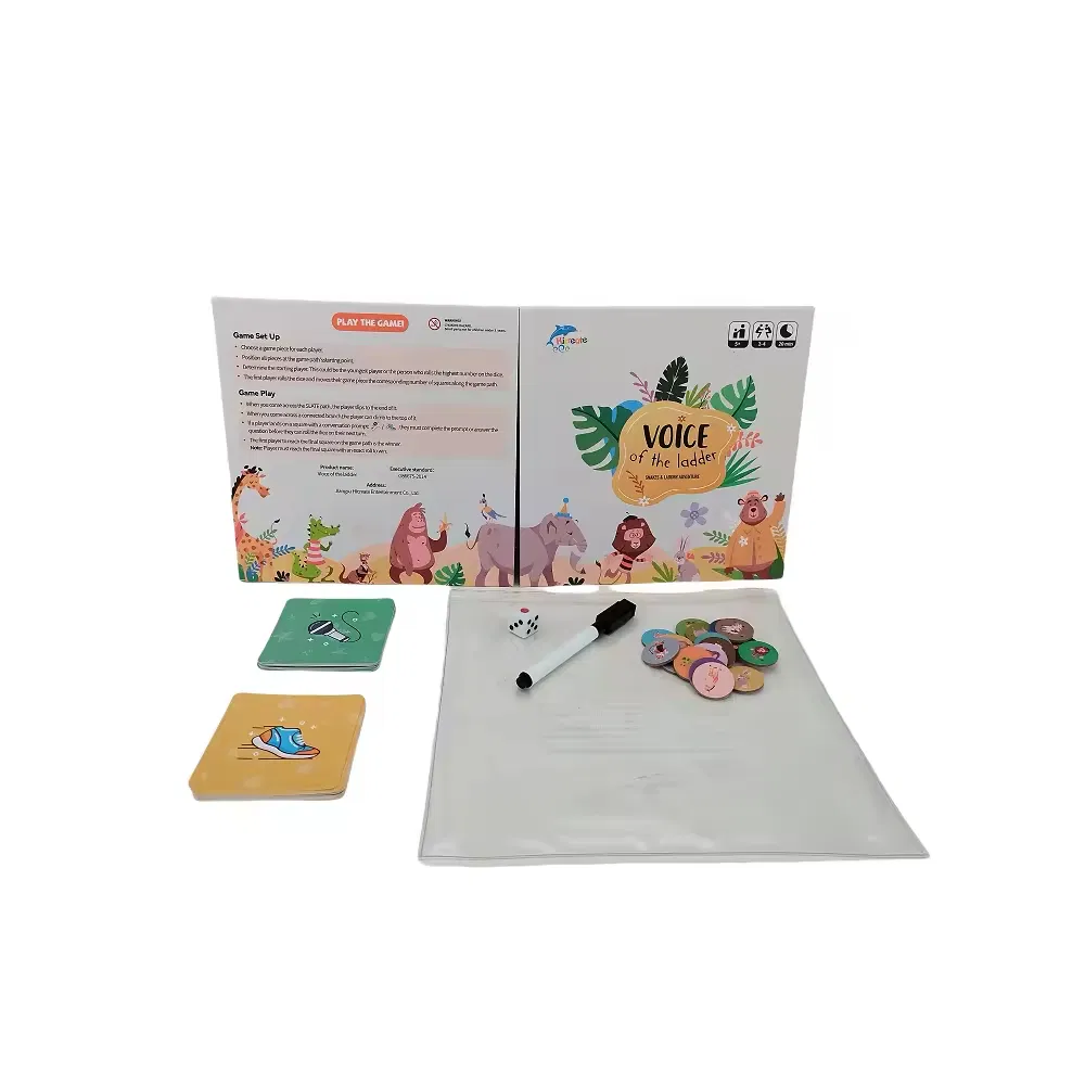Custom Snake Ladder Kids Intelligence Educational Chess Board Game Fun Family Party Entertainment