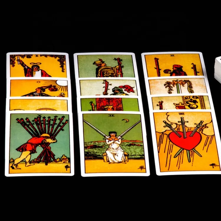 78PCS Tarot Deck Cards English Version Future Telling Fortune Telling Cards Games