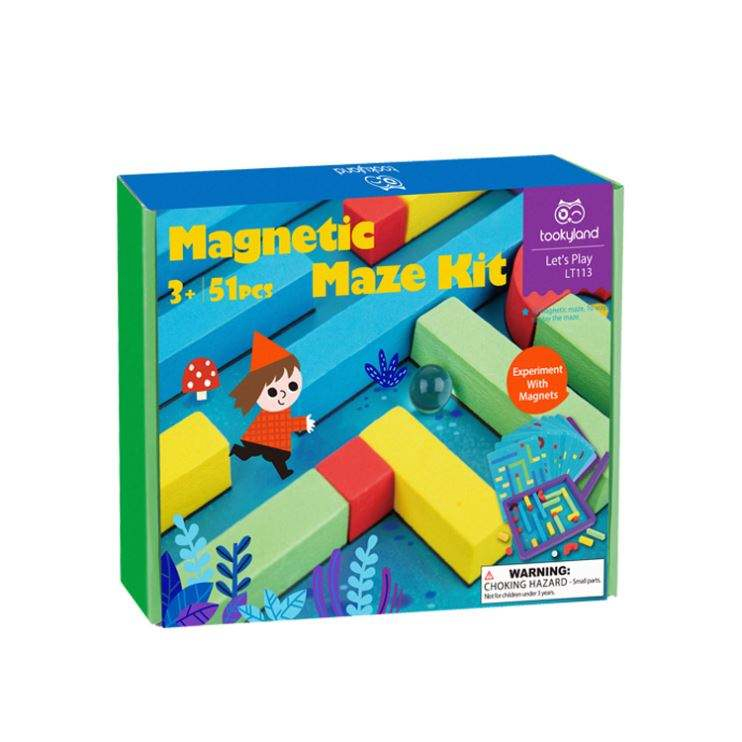 Creative Maze Kit Dly Magnet Building Block Construction Game Steam Toys Educational for Kids