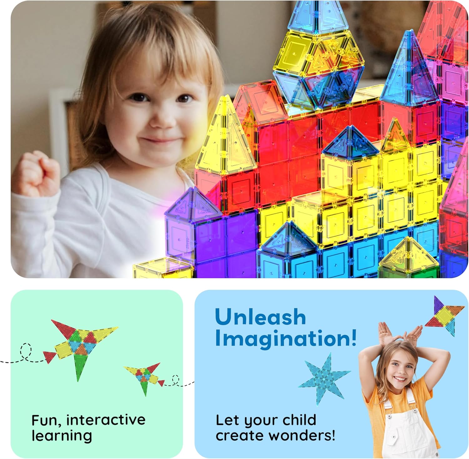 Magnetic Tiles Playboard Build 2
