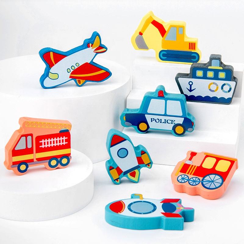 Educational Toys Wooden Toys for Kids 7 in 1 Board Math Fishing Numbers Shape Matching Early Education Child Gift Toys