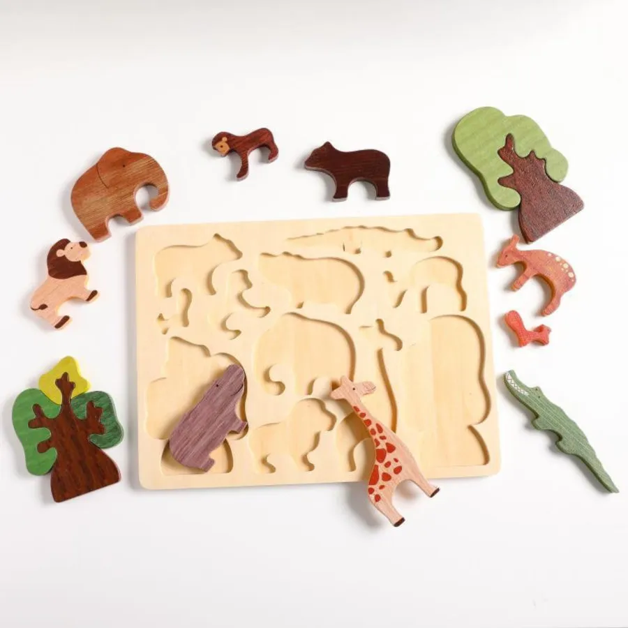 Handcrafted Wooden Toys Classic Natural Design for Early Childhood Learning and Exploration