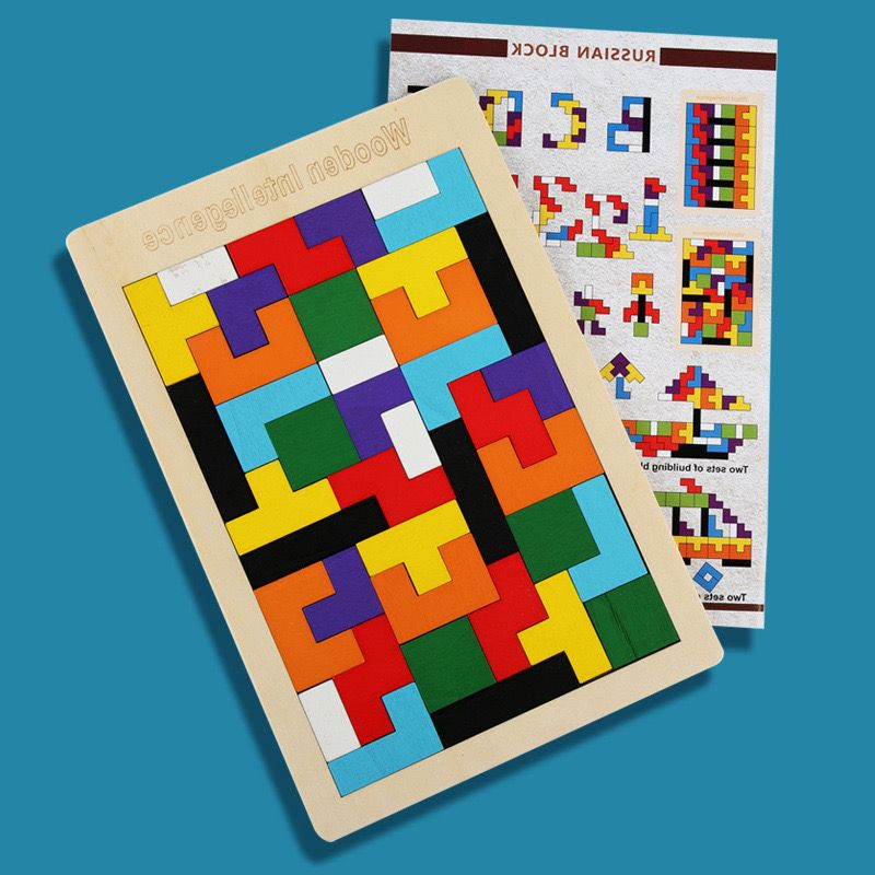 Creative Building Block Puzzle Set for Kids and Adults, Educational Construction Toy