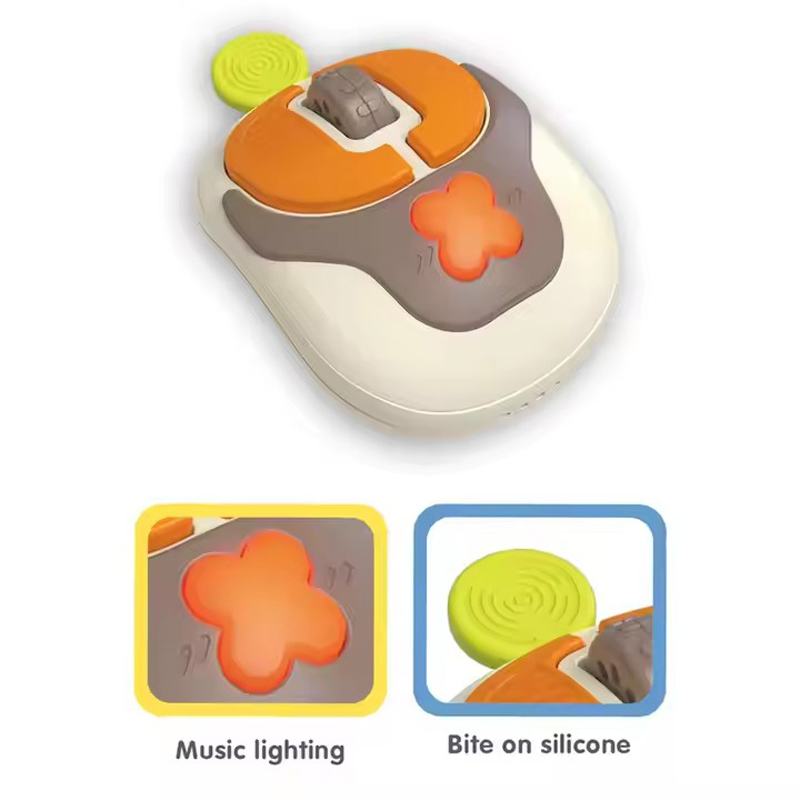 Educational Montessori Learning Headset Mouse Baby Sensory Music Toy