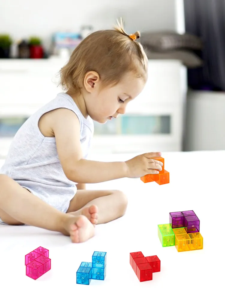 Magnetic Magic Cube Set Detail 1