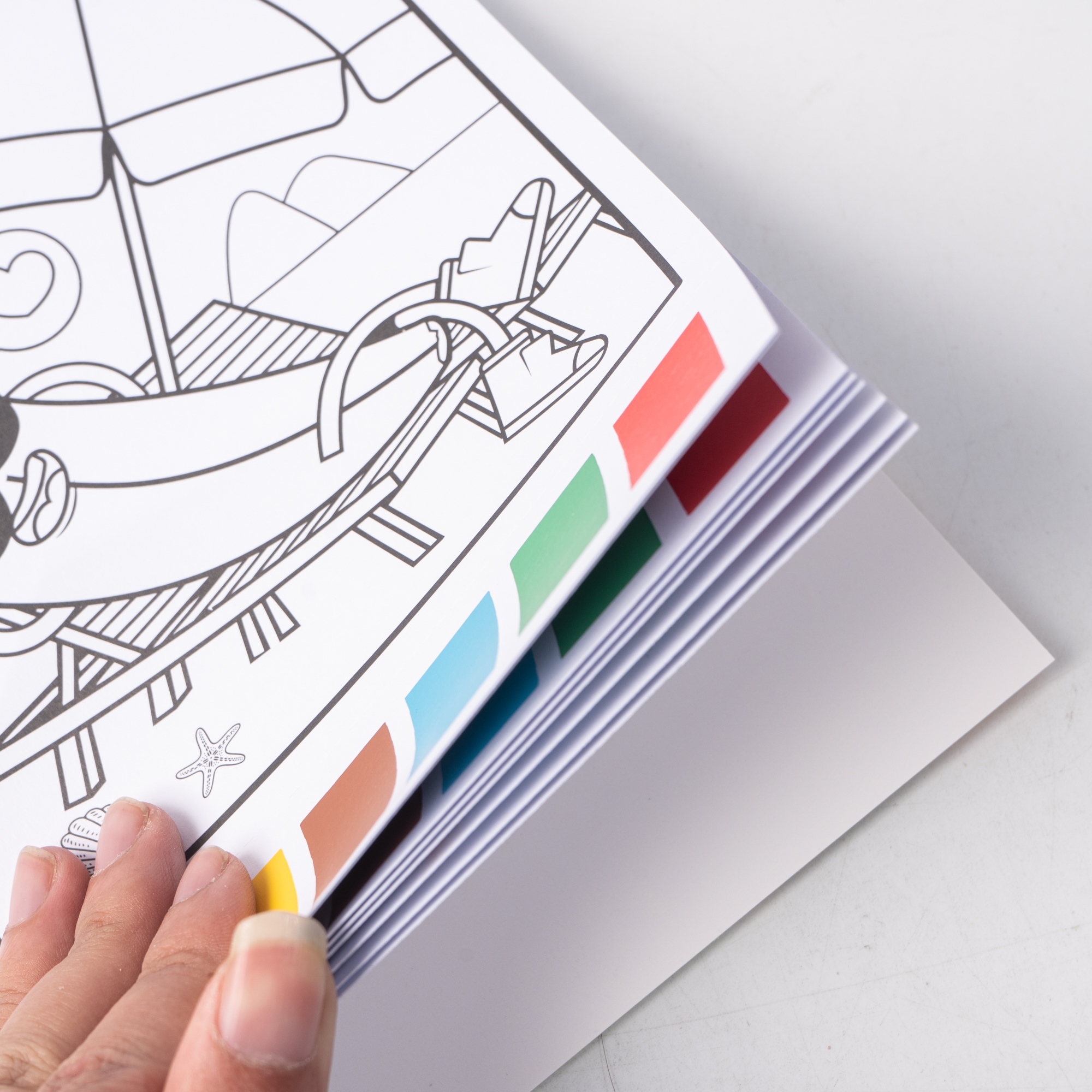 Factory Custom Scented Water Paint Coloring Book High-Quality Printing Kids Toy Brush Creative Gift for Children's Art Learning