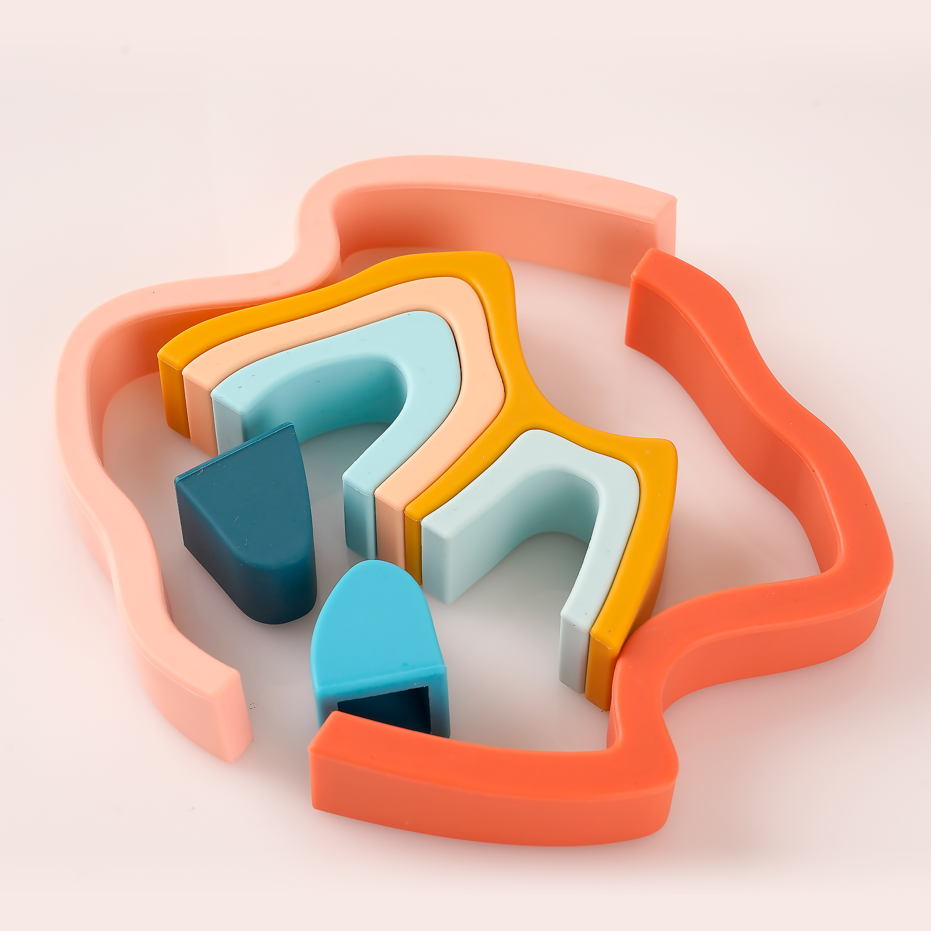Silicone Stacking Toy Detail 8
