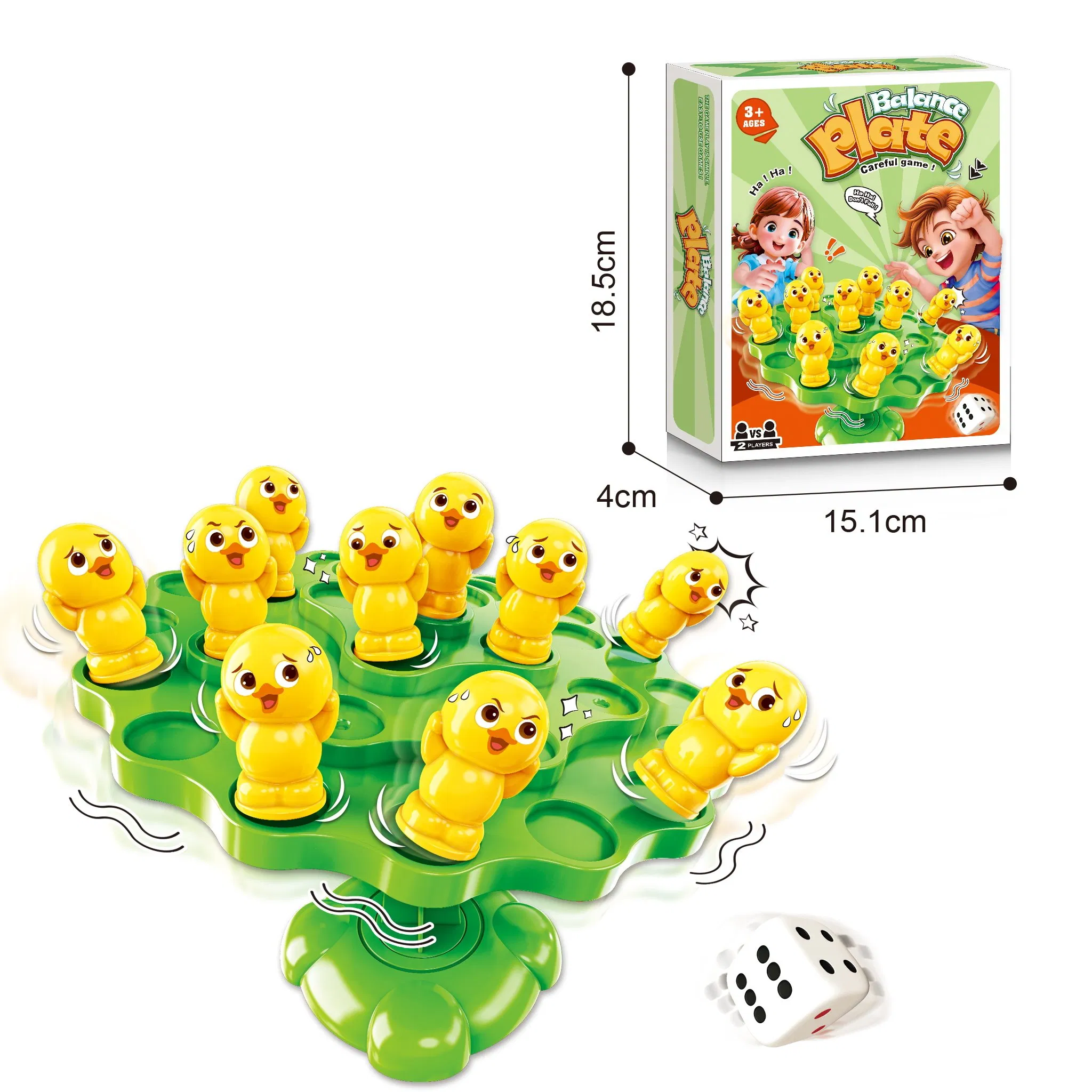 Wholesale Yellow Duck Balance Game Kid Juguetes Toy Children Educational Desktop Toy