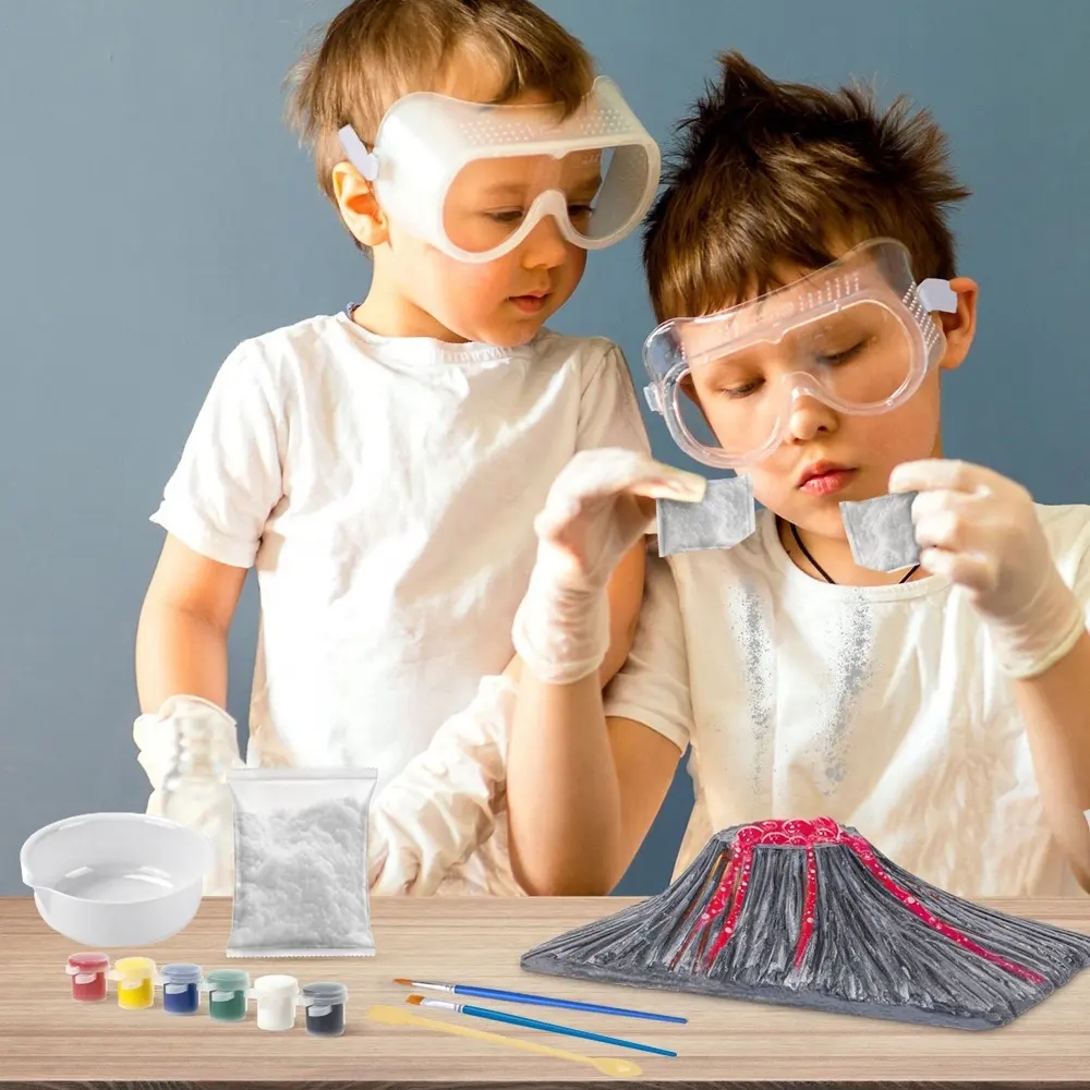 DIY STEM Educational Learning Magic Volcano Kit Experiment Toy Lab Experiments Diy Science Kits STEM Education Toys for Kids