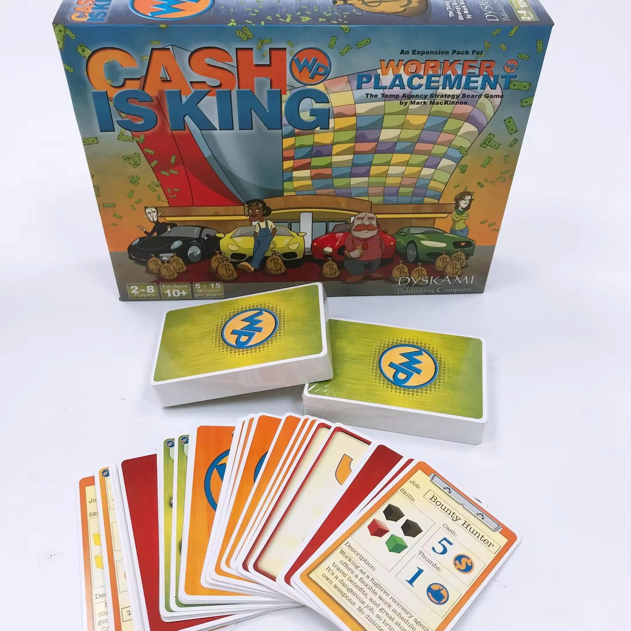 Factory Price Customized Educational Strategy Training Paper Board Game Custom Card Game Set