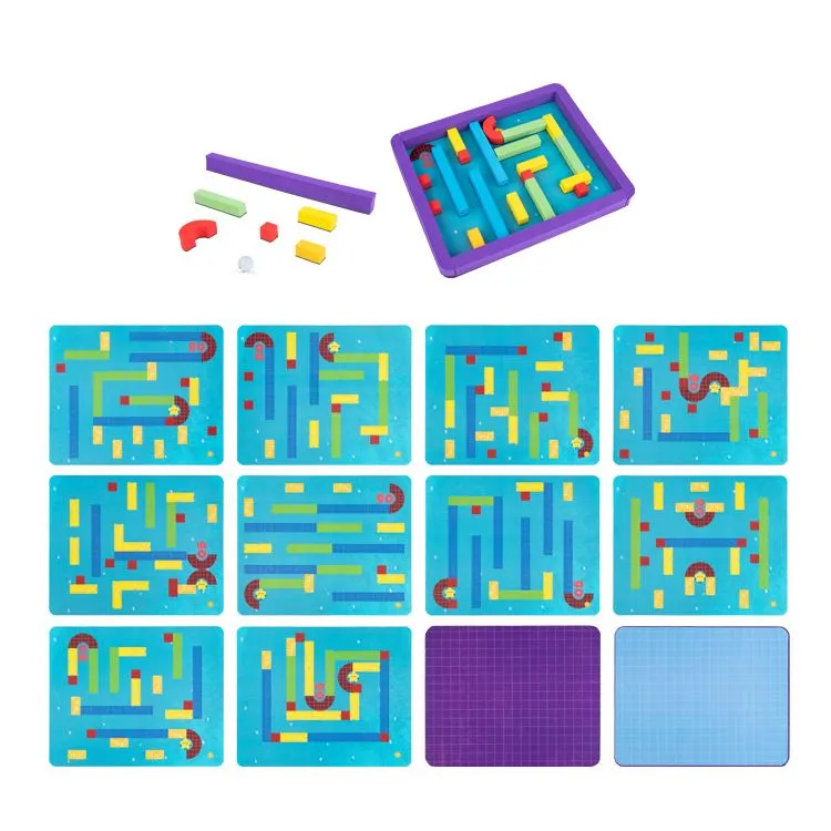 Creative Maze Kit Dly Magnet Building Block Construction Game Steam Toys Educational for Kids