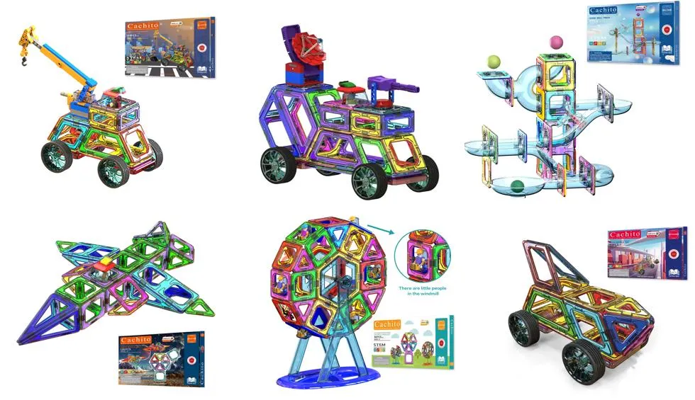 High Quality ABS Cube Building Block Toys for Kids Construction Creative Stem Toys