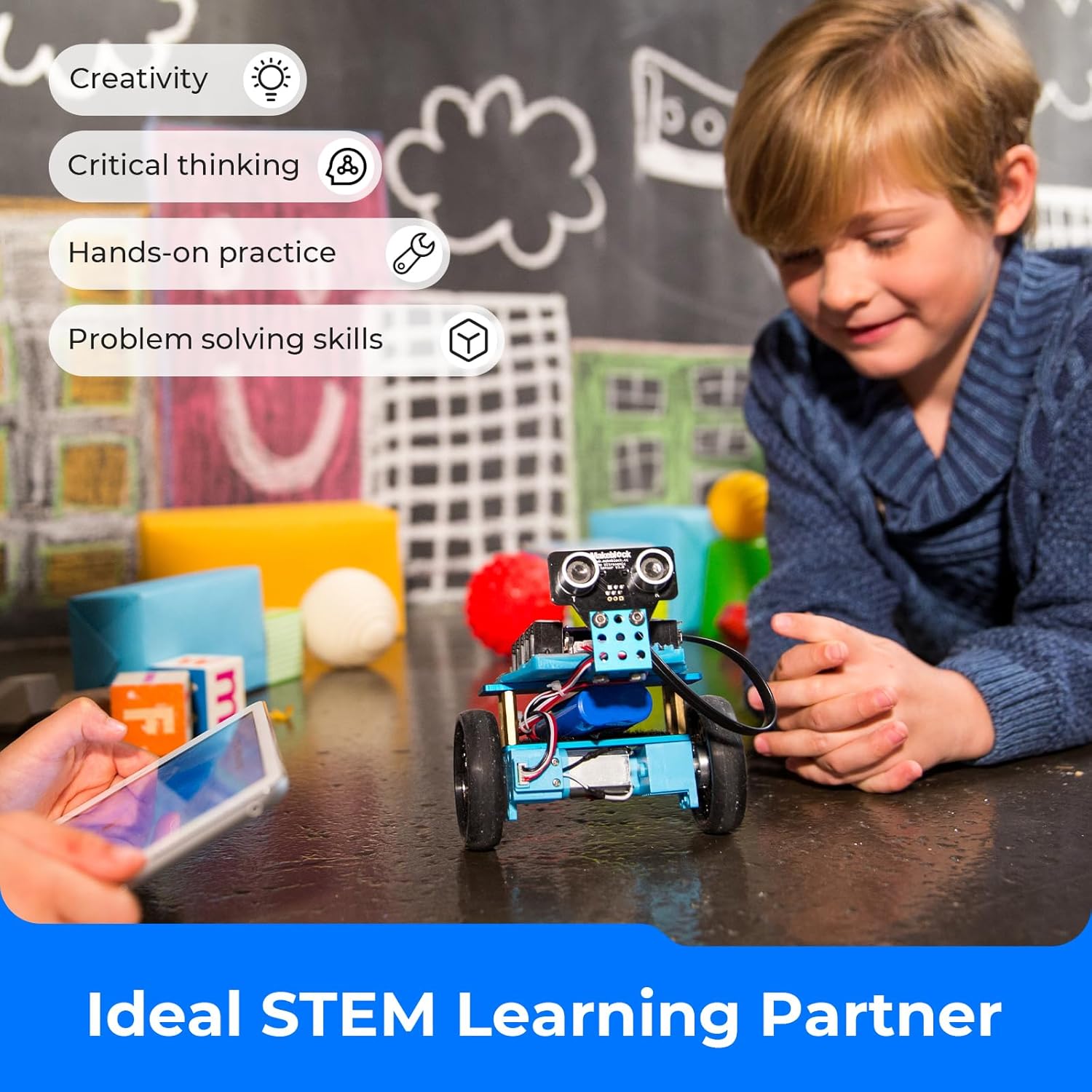 Makeblock mBot Ranger 3 in 1 Robot Kit Robotics Coding Kit for Kids to Learn for Arduino Scratch Programming STEM Educational