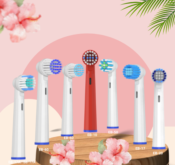 Kids electric toothbrush sonic heads