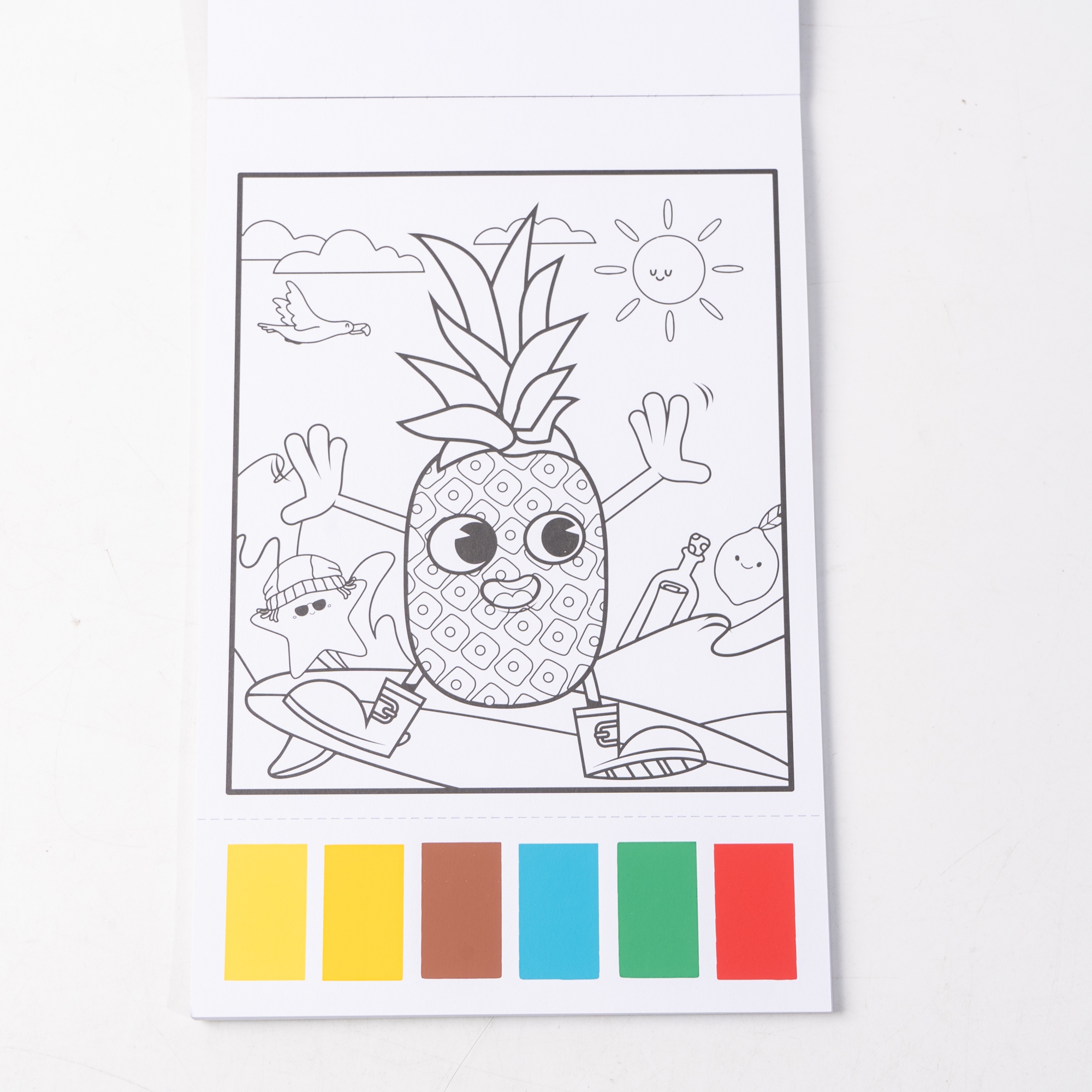 Factory Custom Scented Water Paint Coloring Book High-Quality Printing Kids Toy Brush Creative Gift for Children's Art Learning