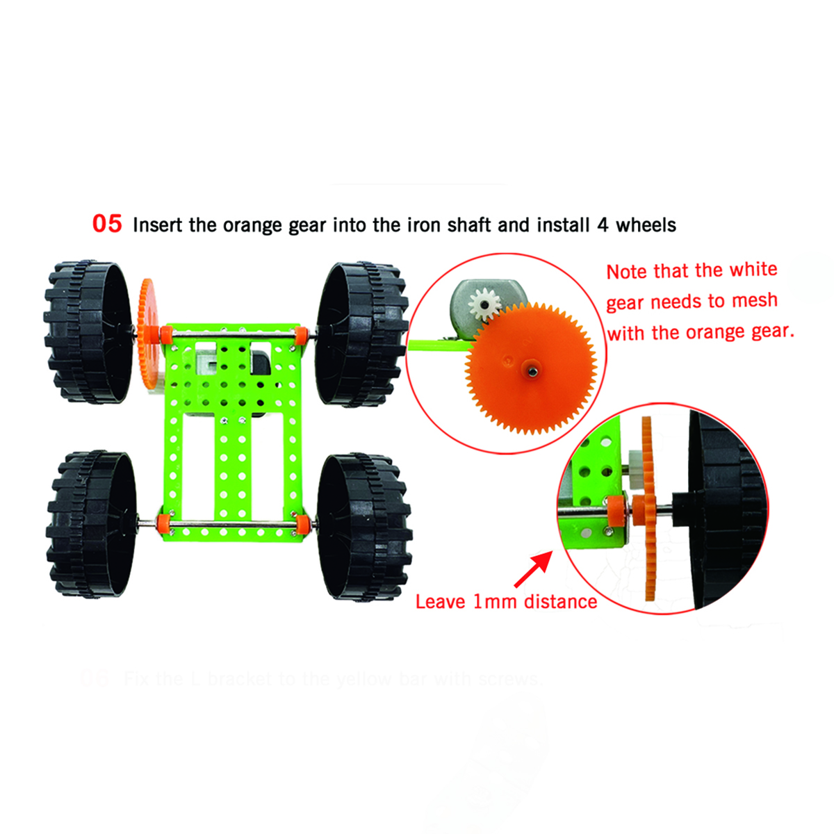 Hot Sale DIY Cartoon Children Educational STEM Learning Robot Wire-Controlled Vehicle Science &amp; Engineering Toys for Kids