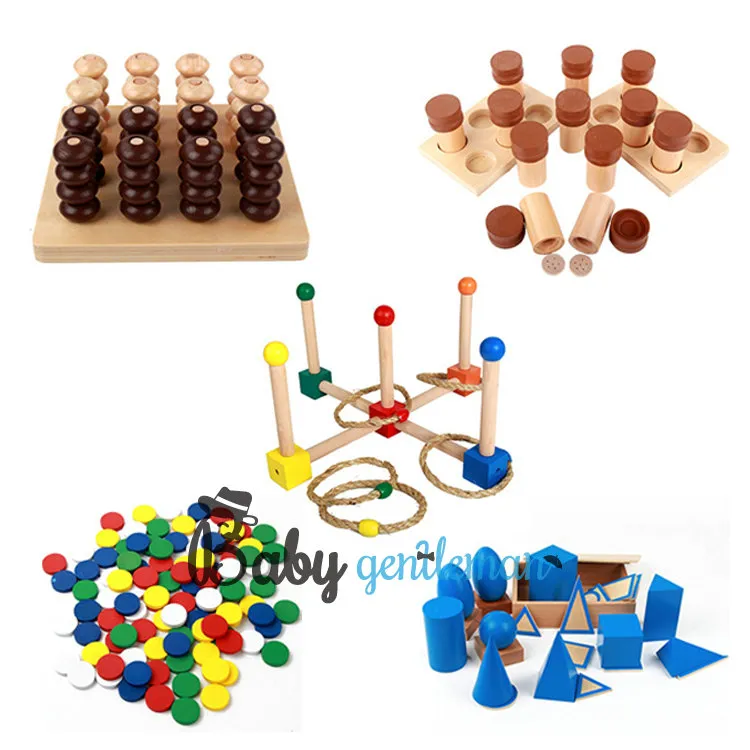 Montessori Wooden Toy Detail 2
