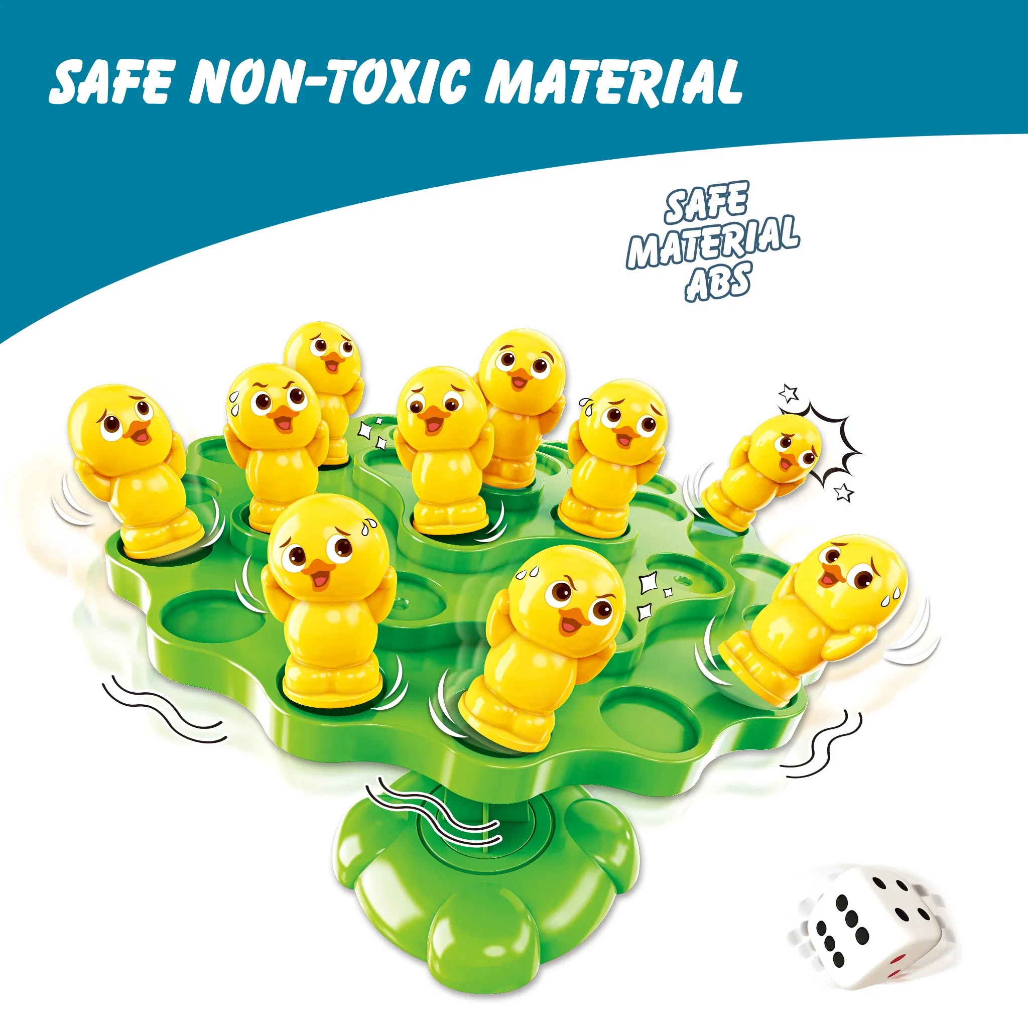 Wholesale Yellow Duck Balance Game Kid Juguetes Toy Children Educational Desktop Toy