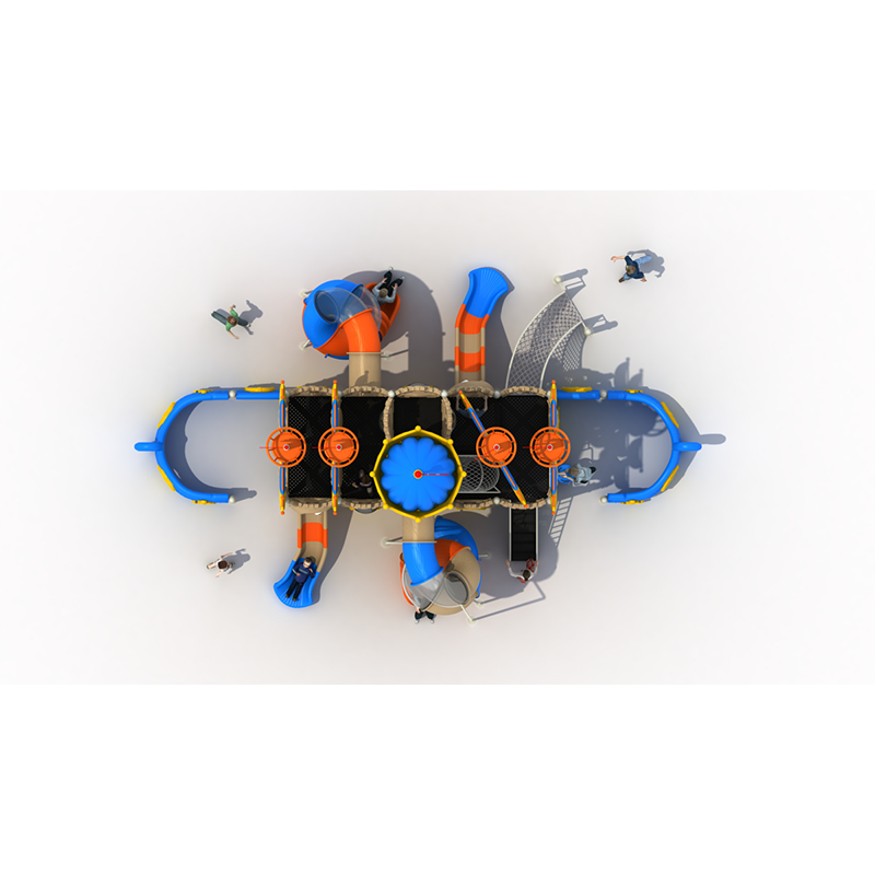 BestSelling Products Chinese Children's Outdoor Playground Plastic Slides for Parks Gardens and Schools Educational Recreational
