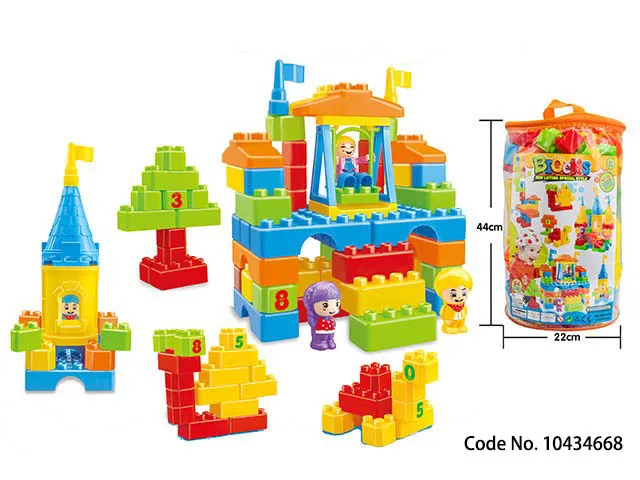 Creative Construction Brick Kids Educational Plastic Building Blocks Toys