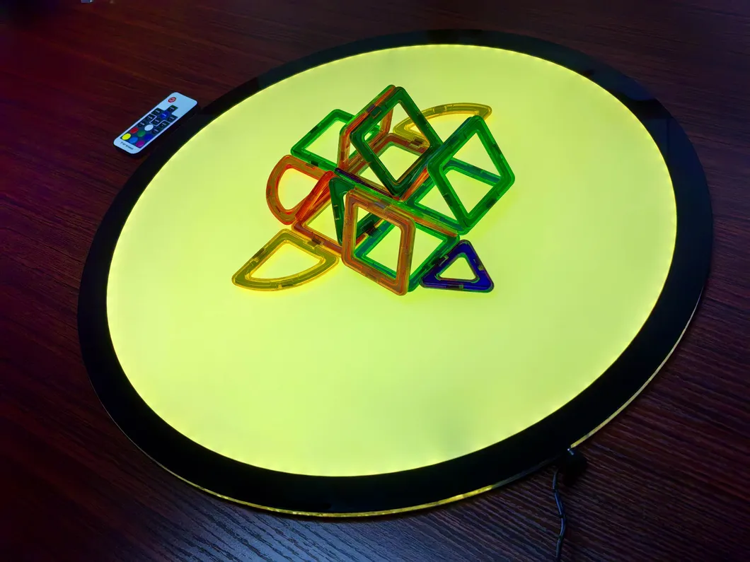 Wholesale Kids Sensory Play Light Box Montessori Toys LED Light Board