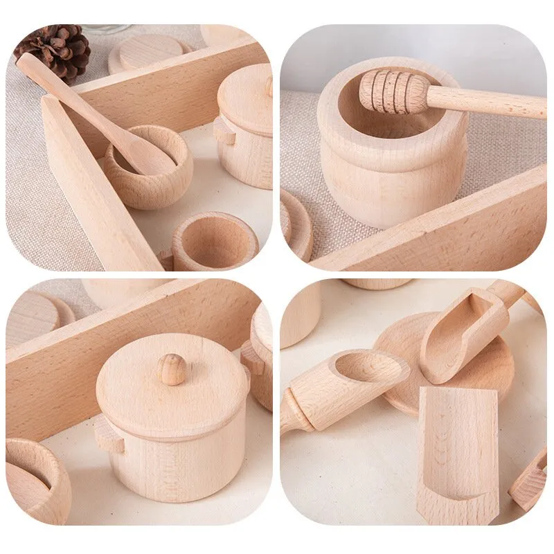 Wooden Sensory Bin Tools 6