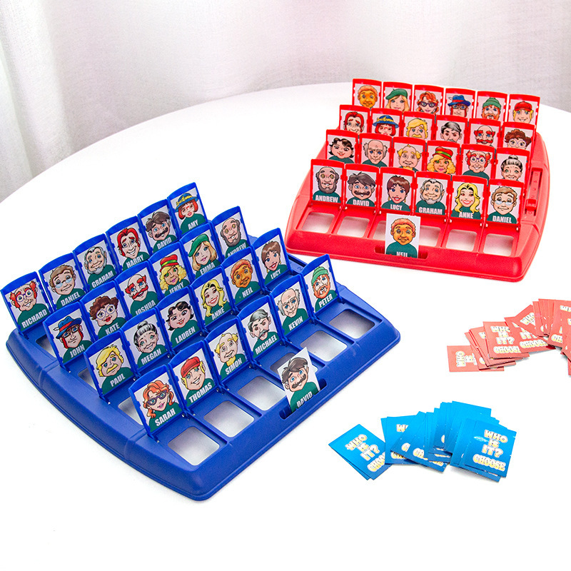 Customizable Parent-Child Interactive Game Guess Who Kids Puzzle Toy Enhancing Logical Thinking Brain Power