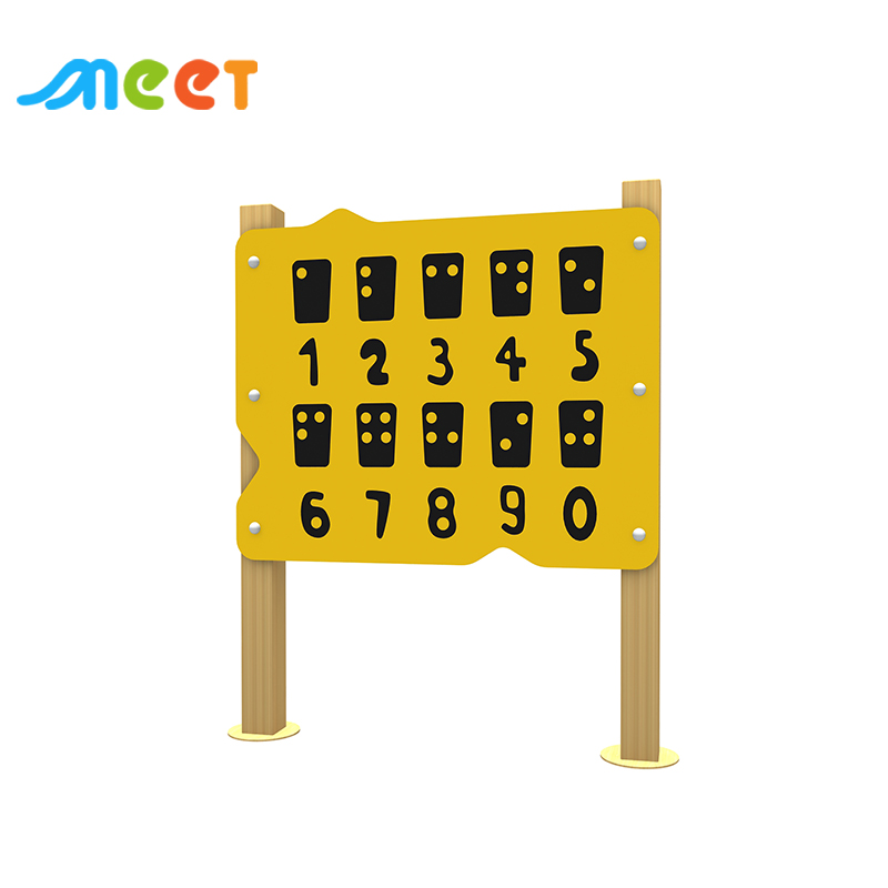 MT-LYZ003 Preschool Outdoor Interactive Exploration Panel PE Educational Sensory Playground Equipment