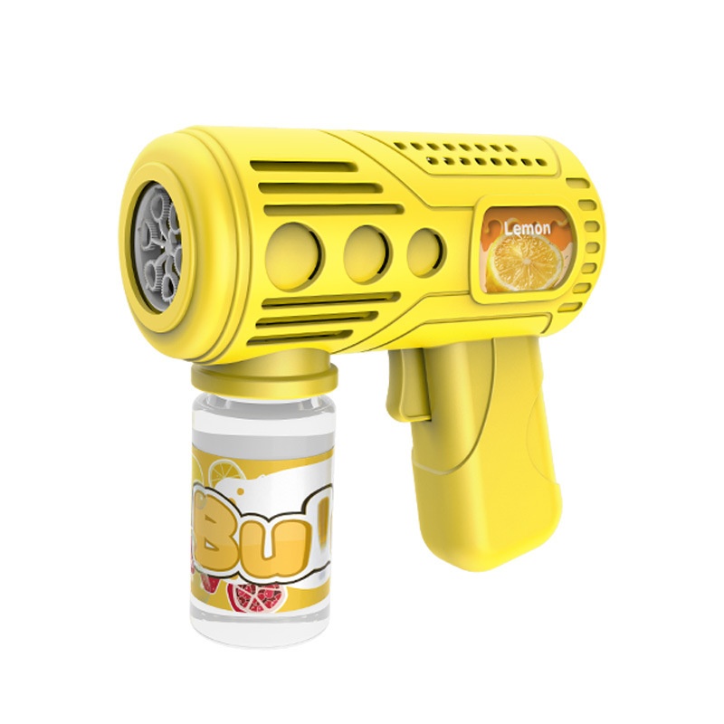 Internet Popular Plastic Children's Bubble Machine Wedding Electric Fully Automatic Dinosaur Gatling Space Handheld Bubble Gun