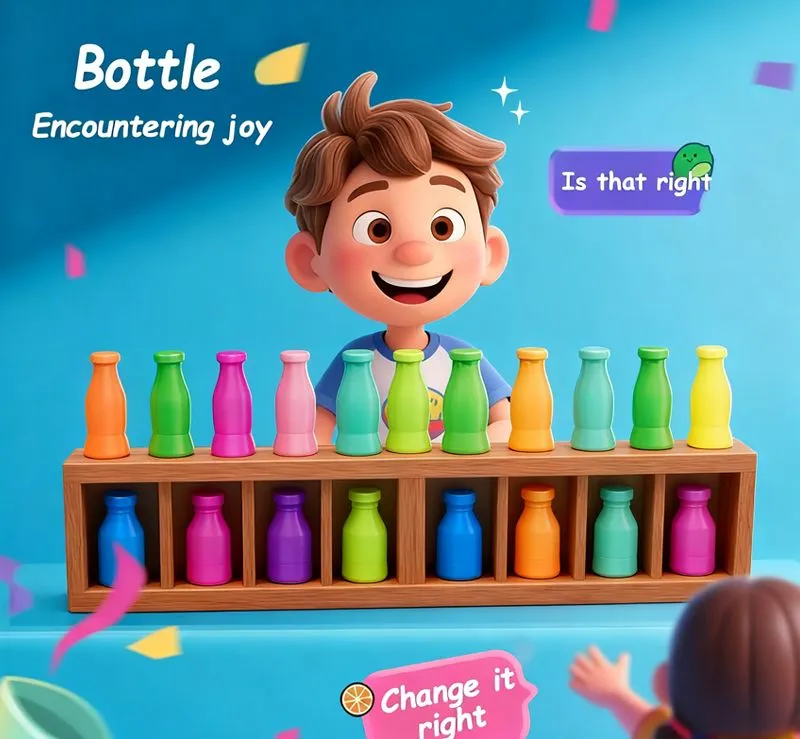 Ept Bottle Matching Memory Game Board Table Games 2026 New Toy Gift Educational Learning Fun Party Groups Game for Family Kids