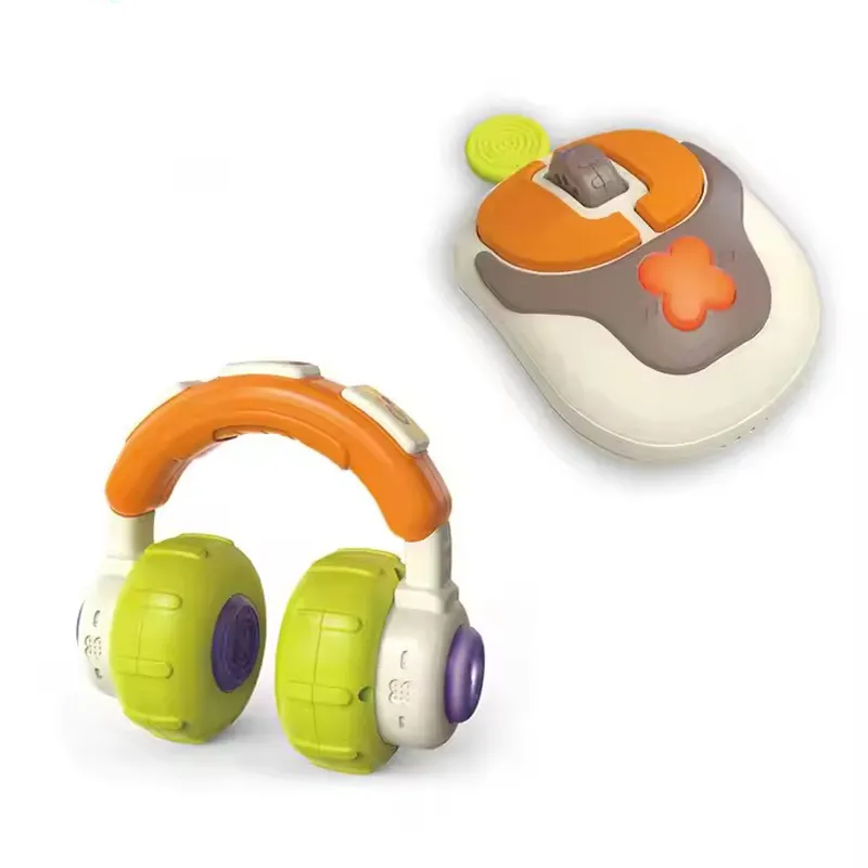 Educational Montessori Learning Headset Mouse Baby Sensory Music Toy