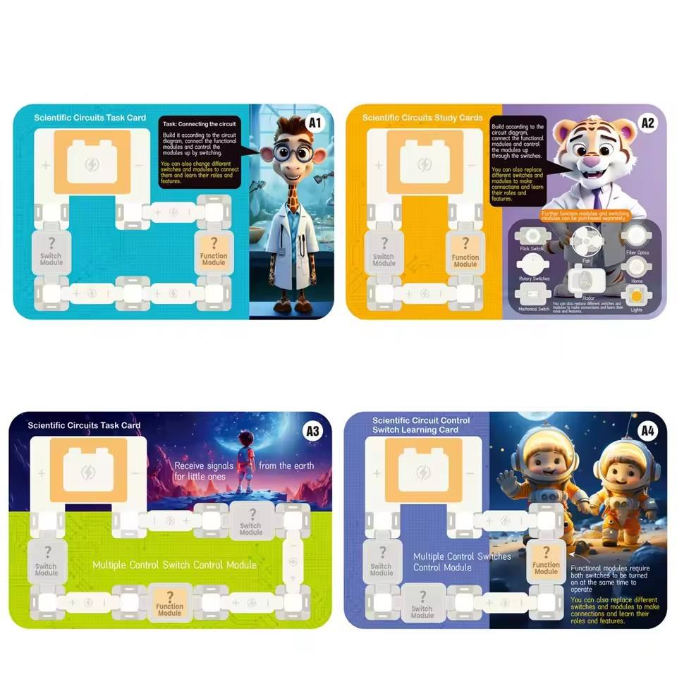 KS STEM Educational Science Experiment Kits Engineering Toys Physical Science Experiment Circuit Projects Building Toy