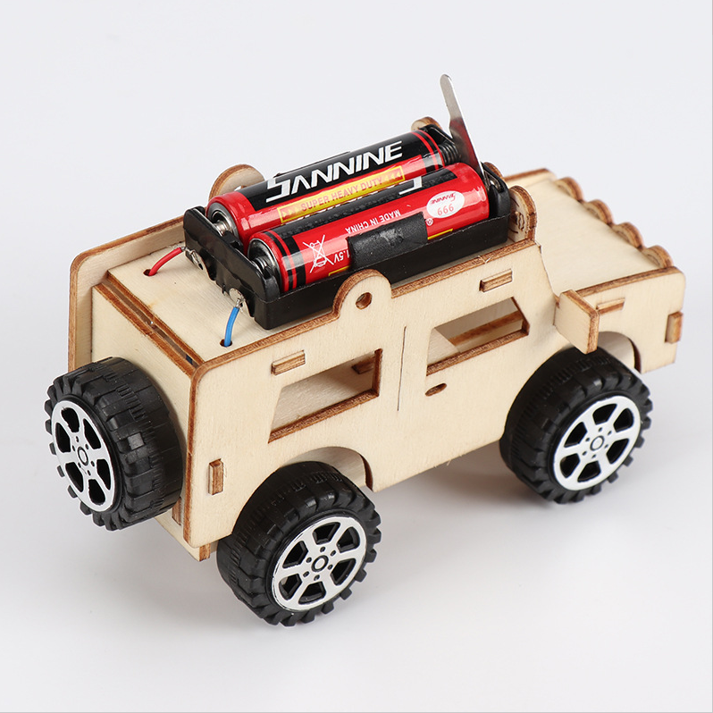 Experiment Game Learning Physics DIY Car Science Toys Kit Electric Vehicle Model