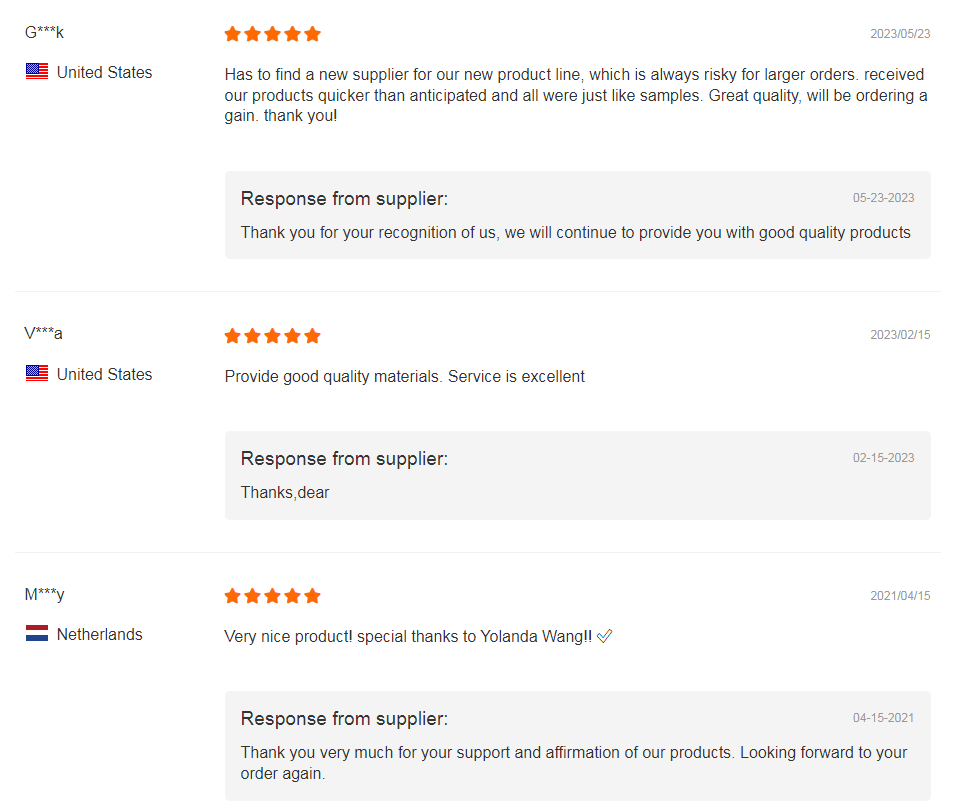 Customer Reviews screenshot