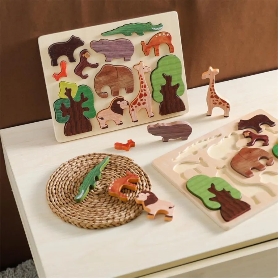 Handcrafted Wooden Toys Classic Natural Design for Early Childhood Learning and Exploration