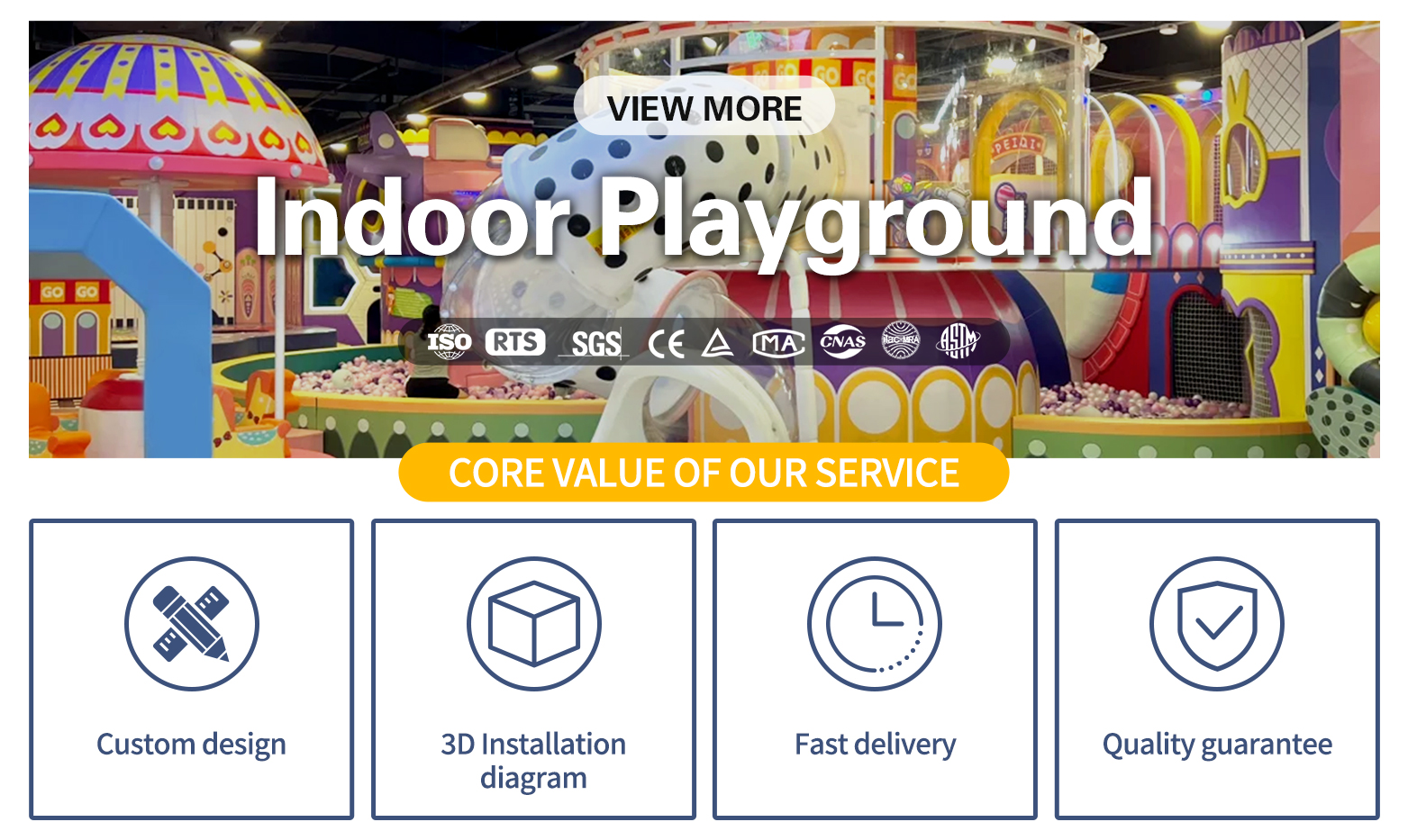 Indoor Playground Banner