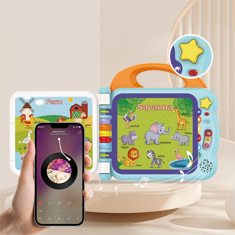 Button Sound Book Learning &amp; Education Toys | Interactive Baby Books for Toddlers 1-3 | Gifts for Boys &amp; Girls