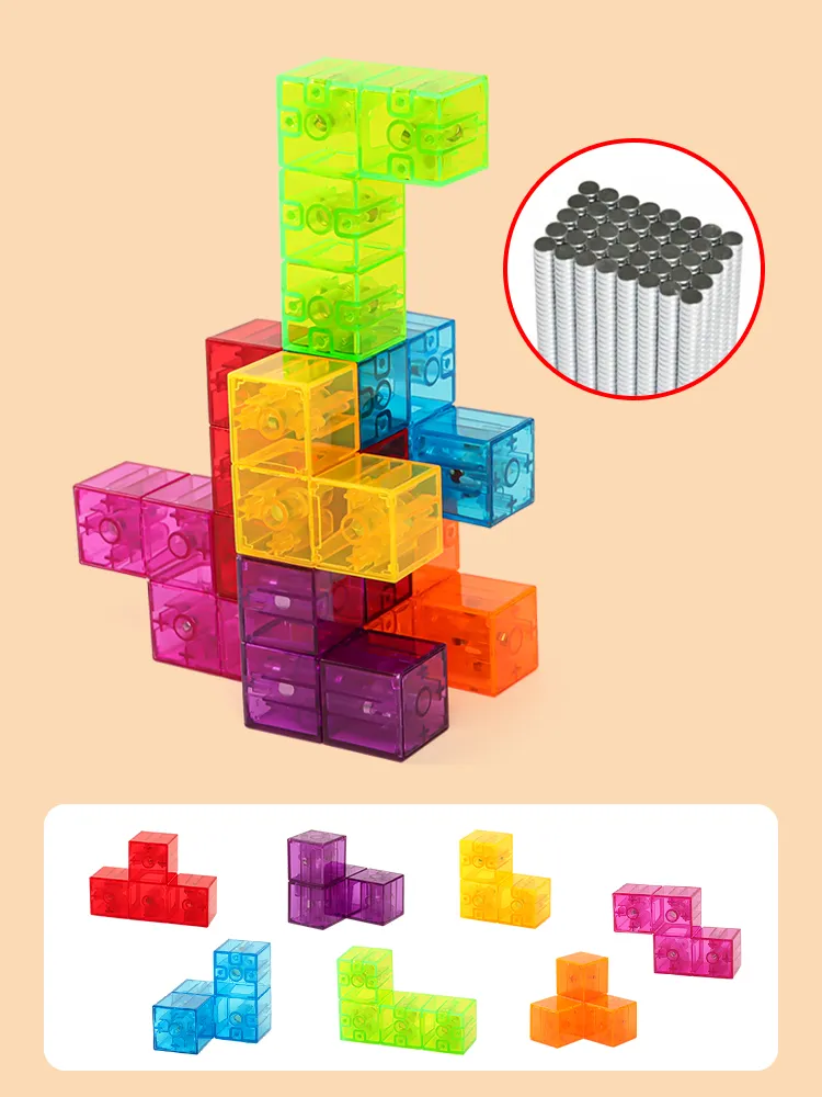 Magnetic Magic Cube Set Detail 3