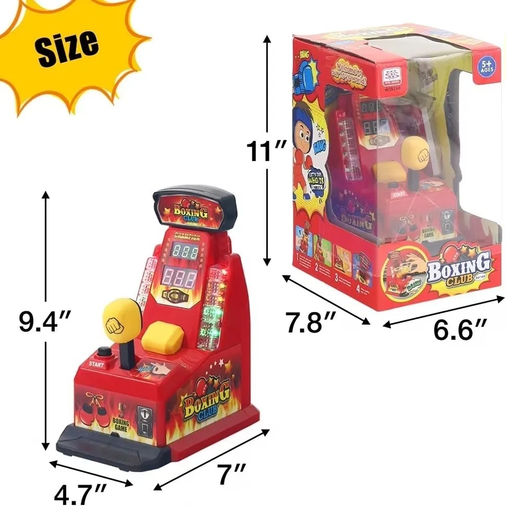 Multi-Functional Use Child Novelty Plastic Material Boxing Fun Toys for Goodie Bags