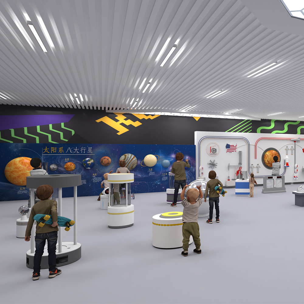 Children's Science Museum Large-Scale Interactive Science Experiment Equipment for Educational Exhibitions